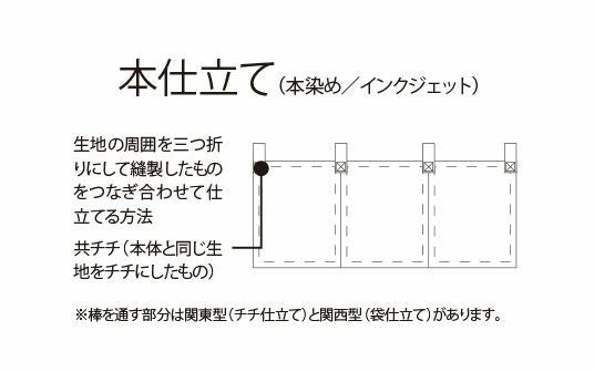 本仕立て
