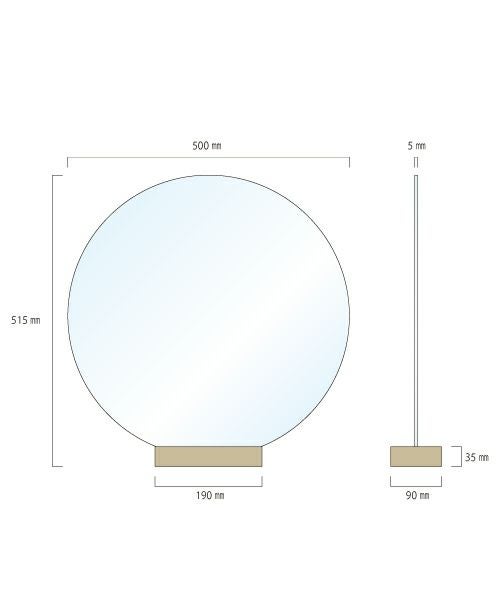アクリパーテーションサイズ